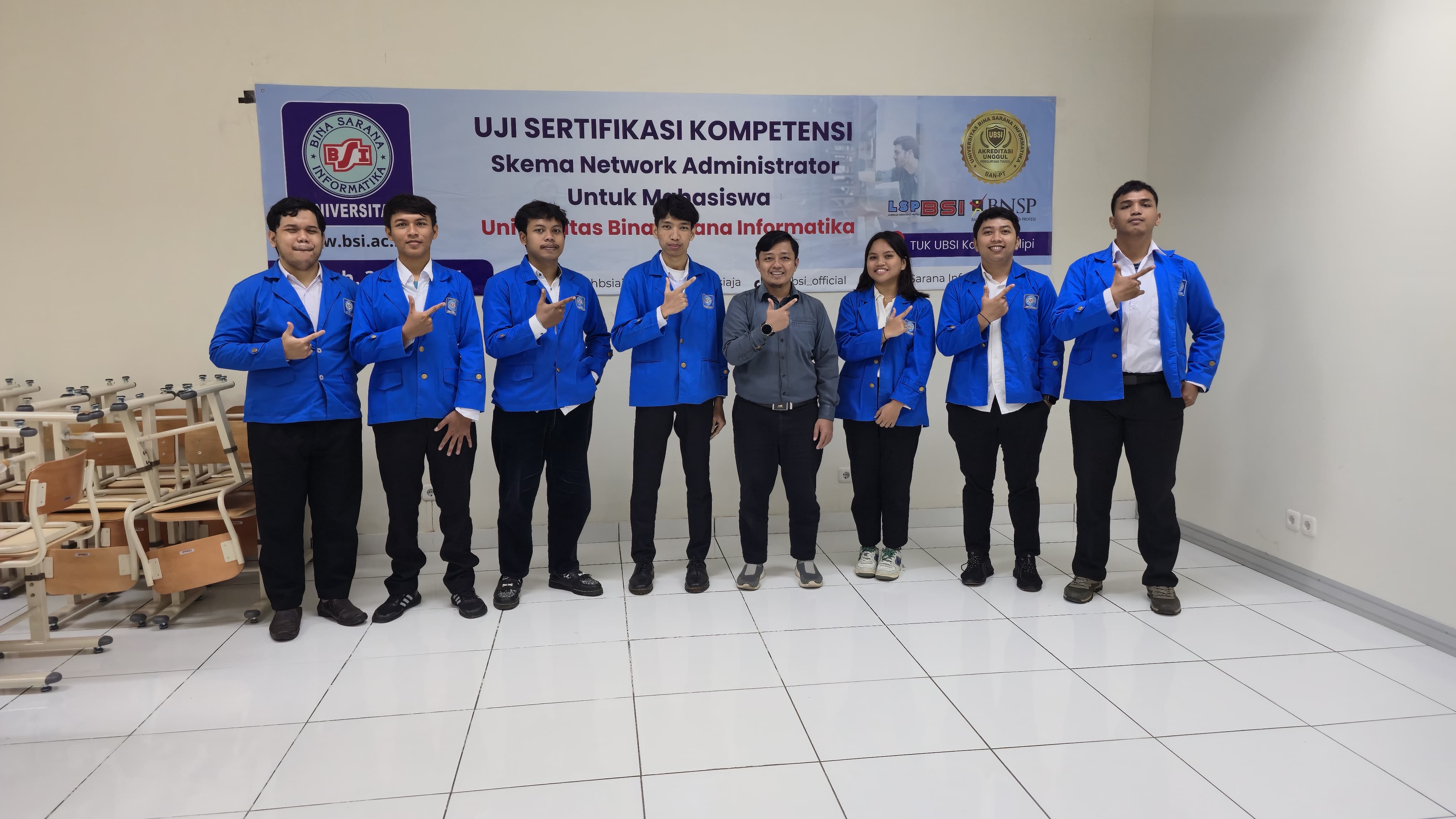 Uji Sertifikasi Kompetensi Skema Network Administrator untuk Mahasiswa UBSI