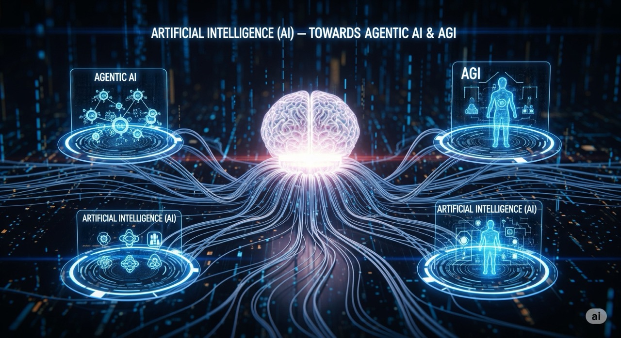Evolusi Kecerdasan Buatan: Perjalanan Menuju Agentic AI dan AGI