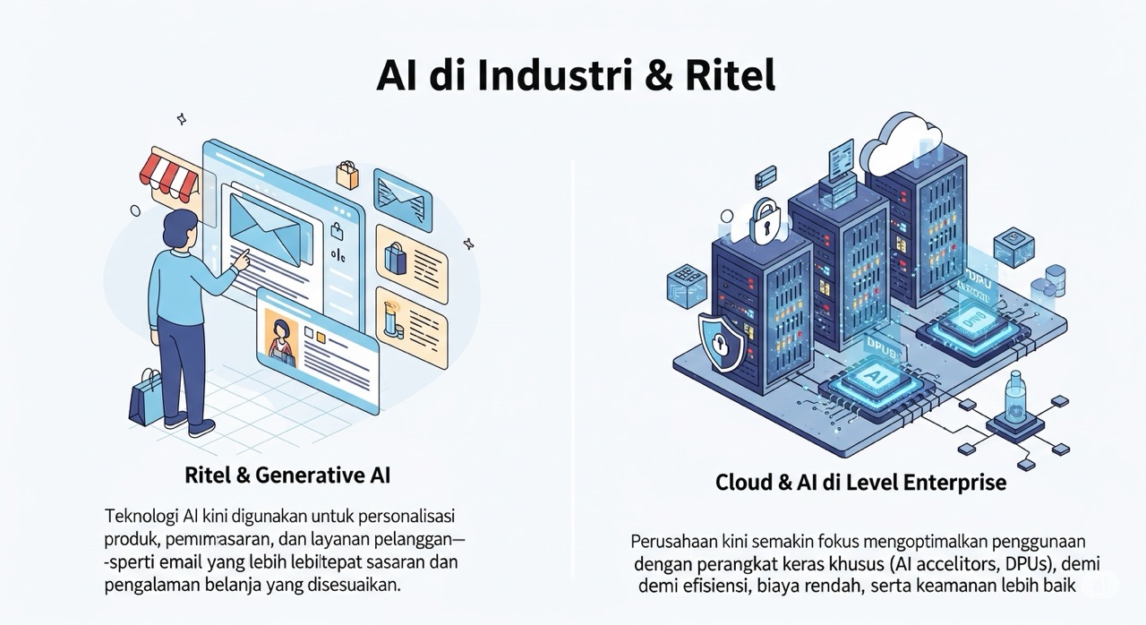 Revolusi Industri & Ritel oleh Kecerdasan Buatan: Menuju Personalisasi dan Efisiensi Tingkat Lanjut