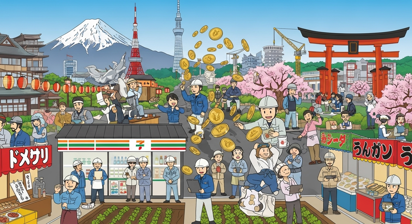 Jepang Bukan Hanya Destinasi Wisata, Tapi Juga Ladang  Rupiah bagi Pekerja Migran