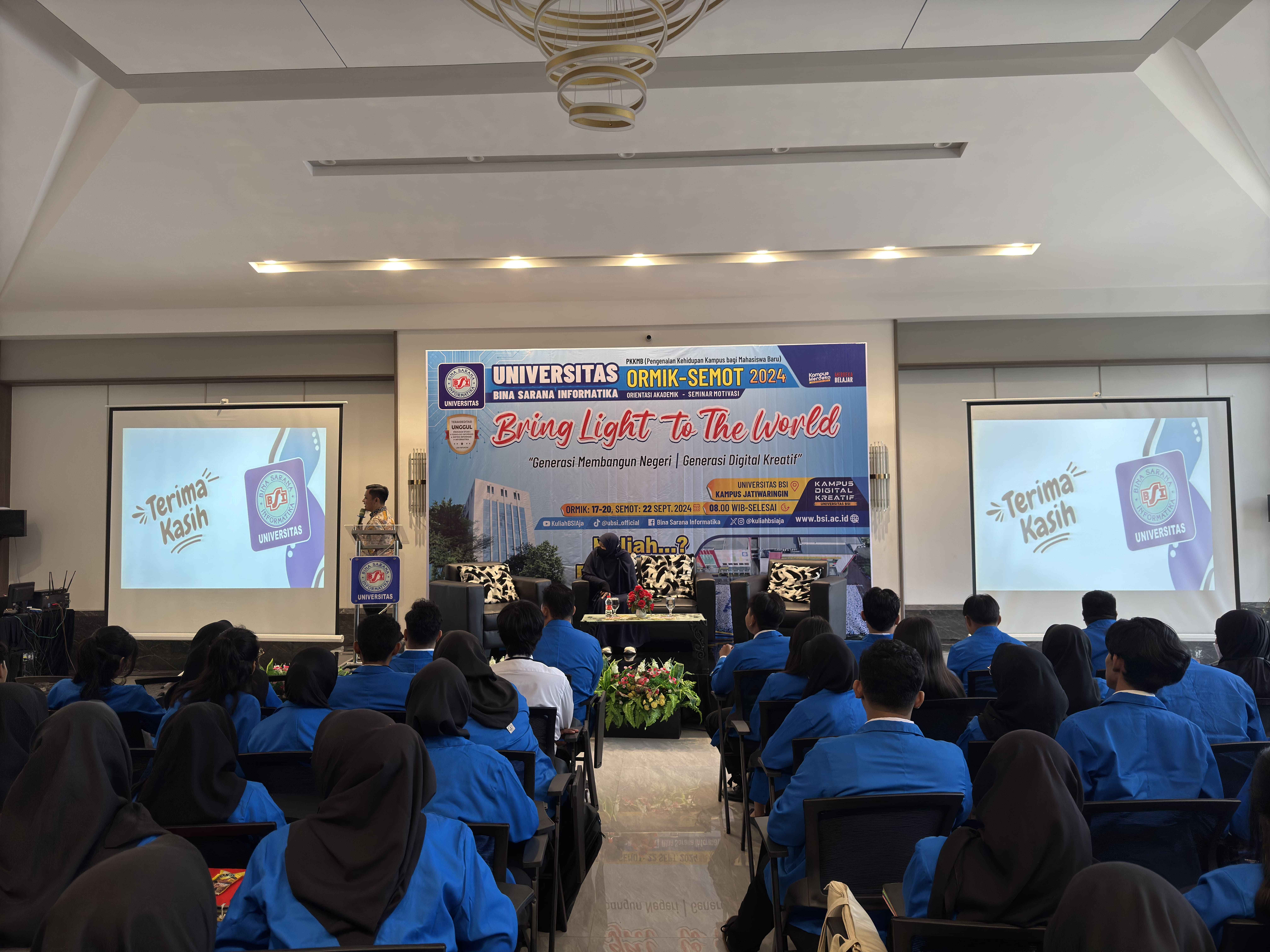 UBSI Gelar ORMIK (Orientasi Akademik) untuk Mahasiswa Baru