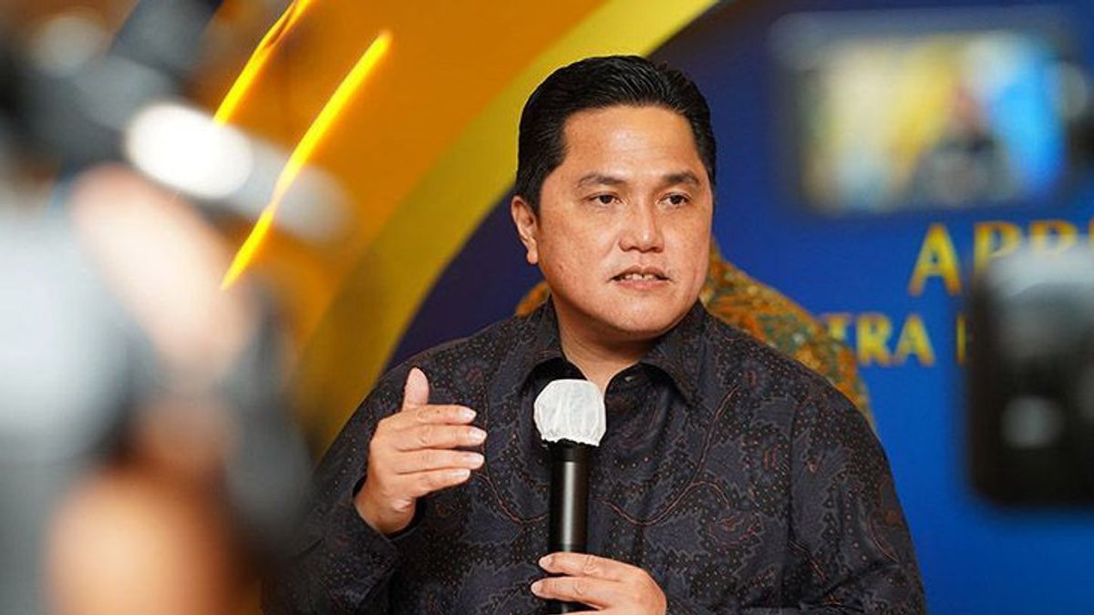 Erick Thohir Jadi Menpora, Kursi Menteri BUMN Kosong Sementara