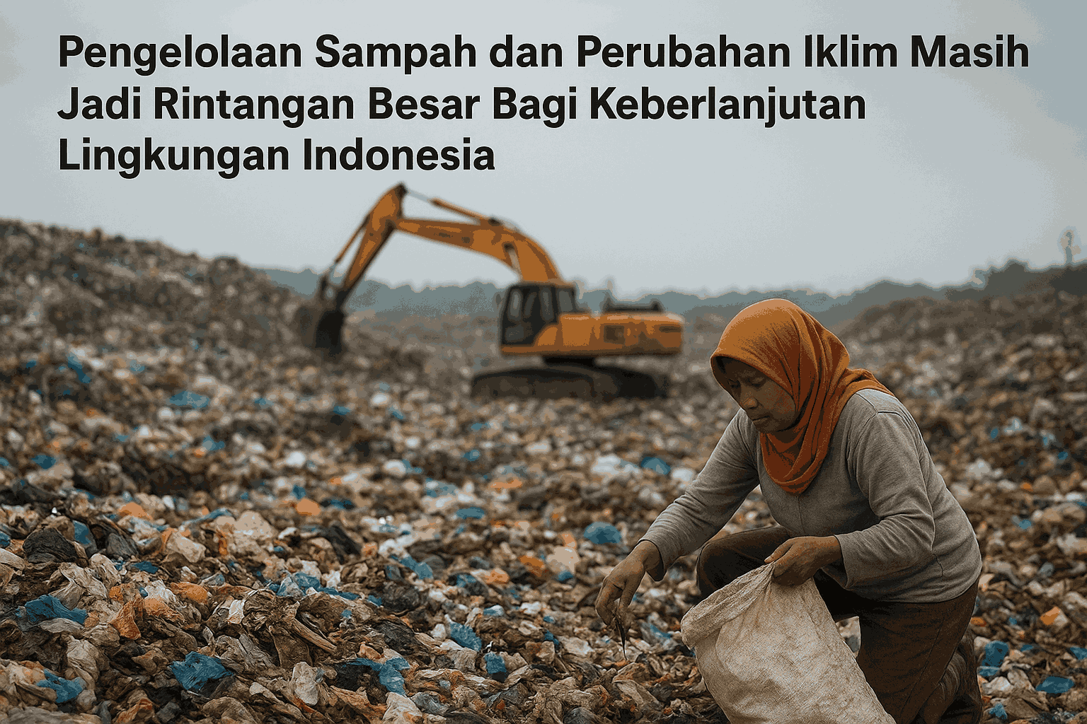 Pengelolaan Sampah dan Perubahan Iklim Masih Jadi Rintangan Besar Bagi Keberlanjutan Lingkungan Indonesia