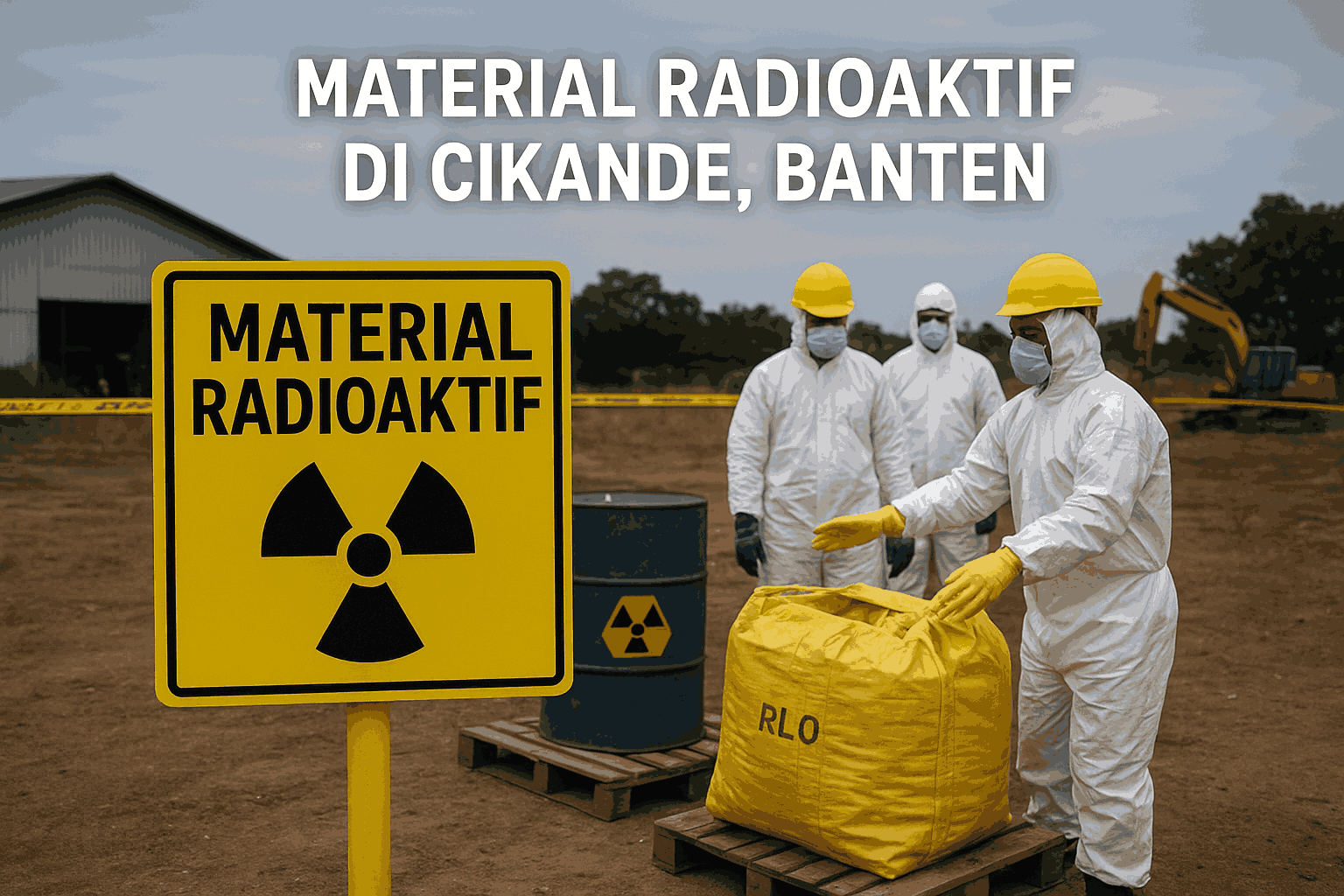 Material Radioaktif Ditemukan di Cikande, Banten