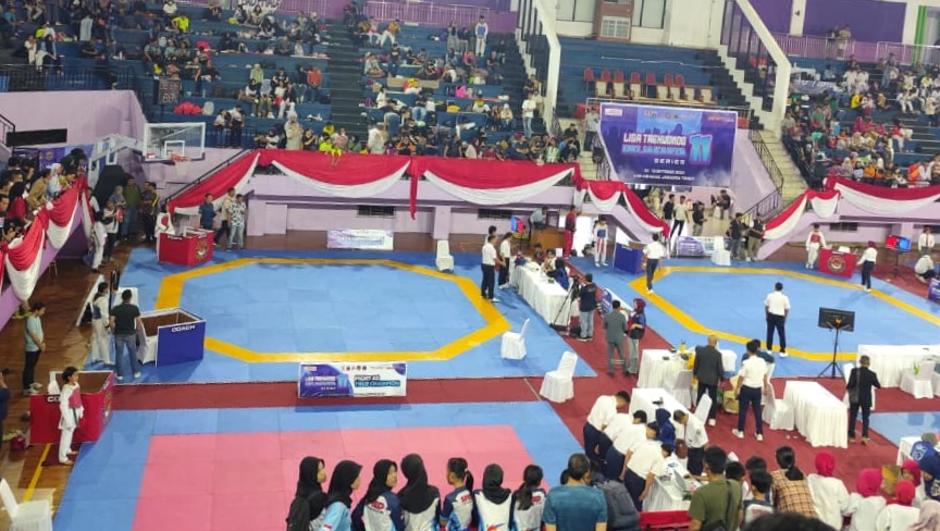 Liga Taekwondo DKI Series 11 di GOR Ciracas : Ajang Pengukuran Prestasi Pra-Cadet Se-Jawa-Sumatra