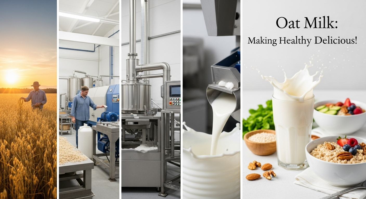 Dari Gandum ke Gelas: Kisah Oat Milk Si Susu Nabati yang Bikin Diet Nggak Hambar!