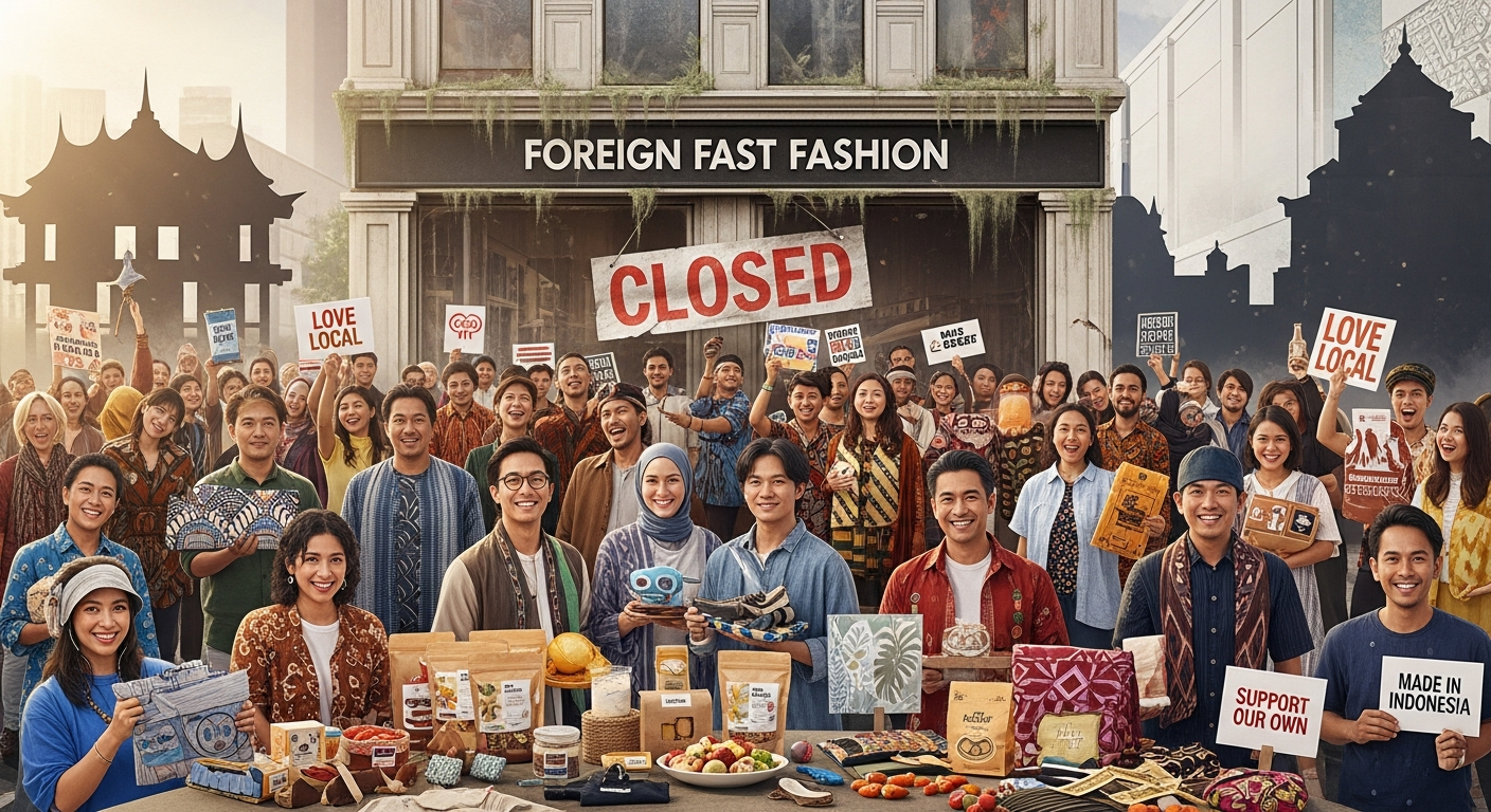 Waktunya Cinta Produk Sendiri! Penutupan Fast Fashion Asing Jadi Titik Balik