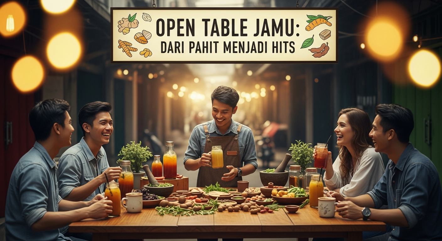 Open Table Jamu: Dari Pahit Menjadi Hits