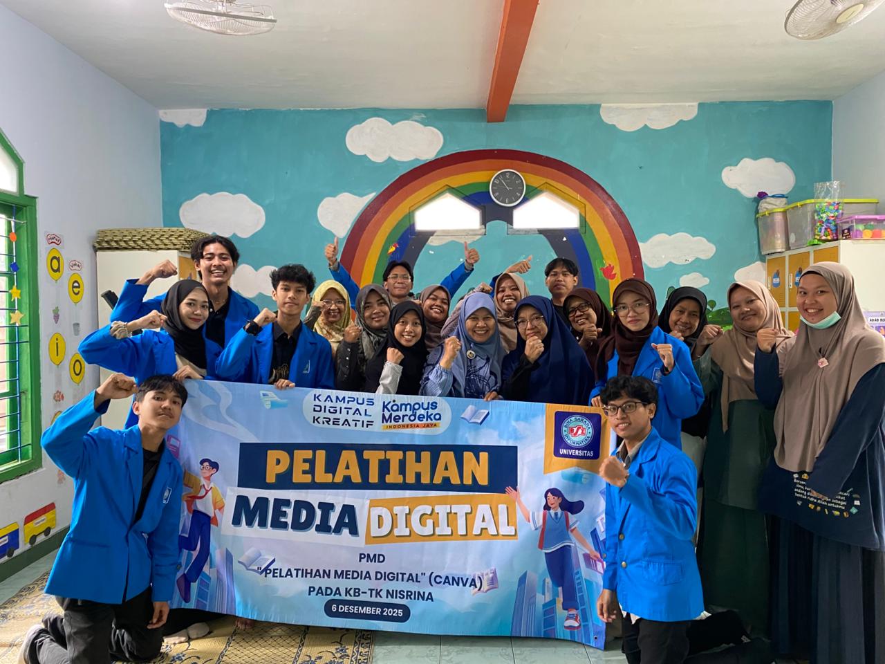 Pelatihan Media Digital: Desain Poster Edukatif yang Menarik untuk Pembelajaran TK dengan Canva