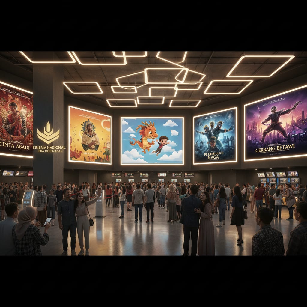 Gelora Sinema Nasional di Pesta Akhir Tahun Bioskop