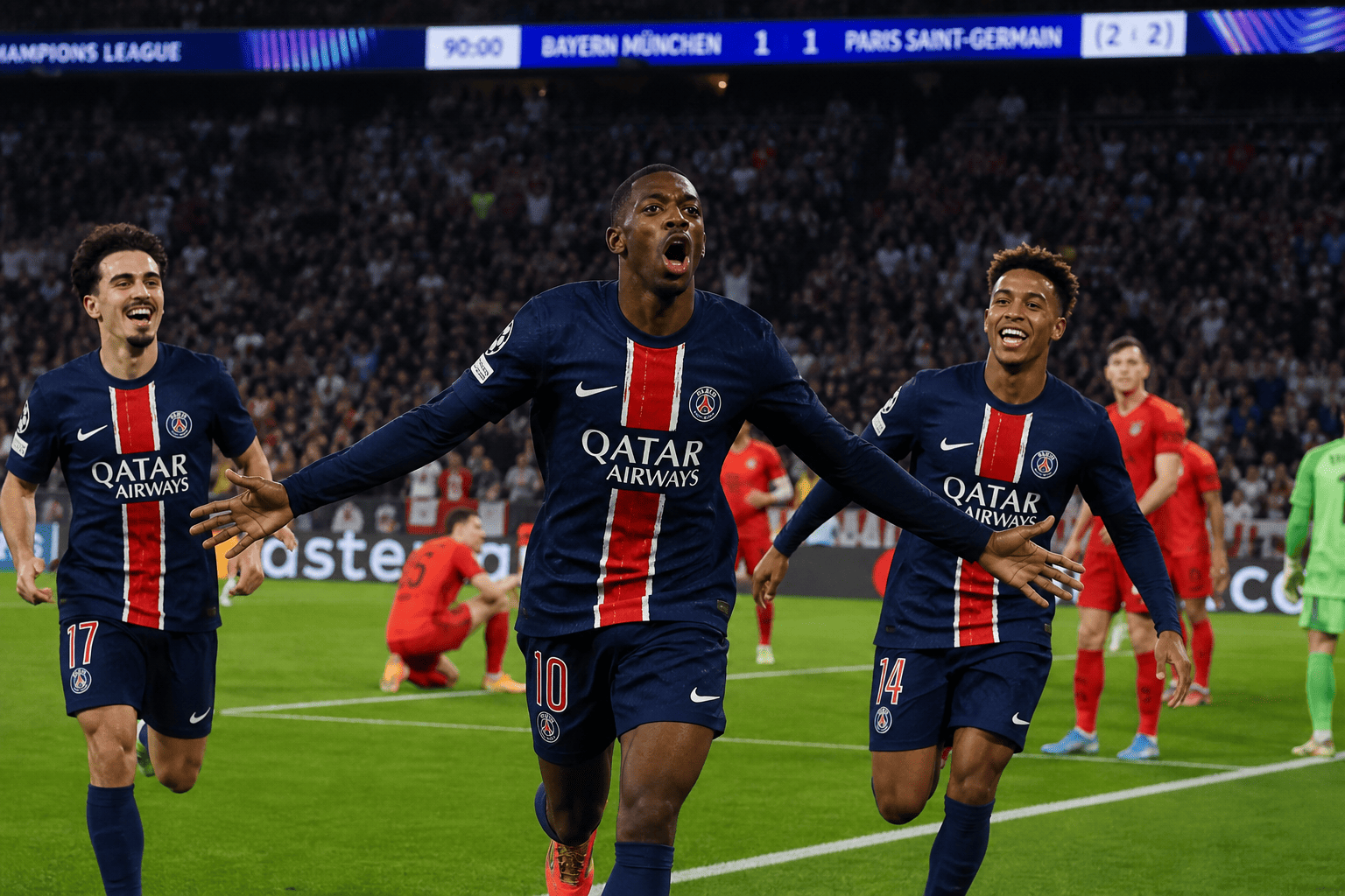 PSG Lolos Dramatis ke Final Liga Champions Usai Singkirkan Bayern Munchen
