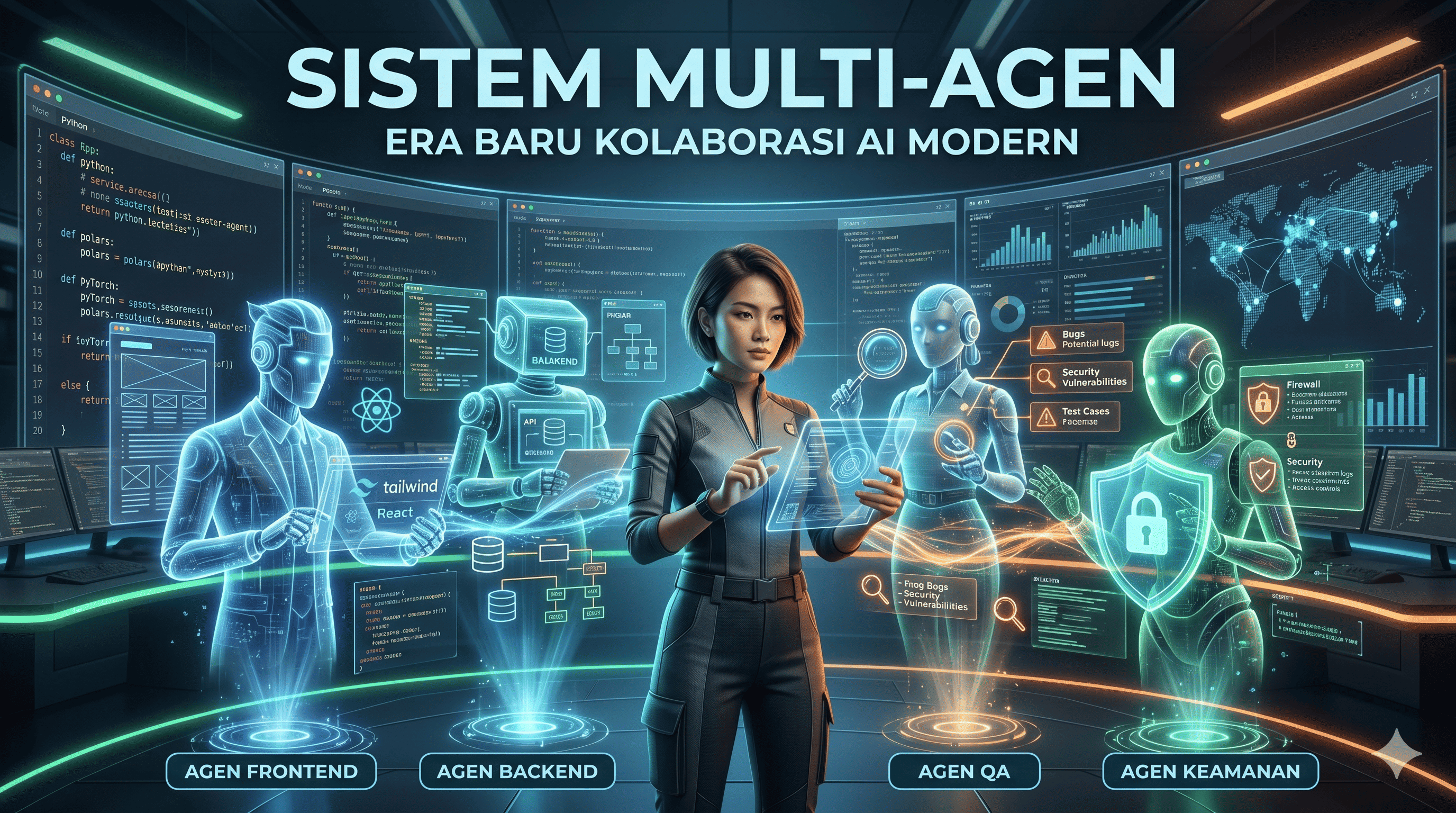 Bukan Lagi Sekadar "Autocomplete": Memasuki Era Kolaborasi Multi-Agent AI