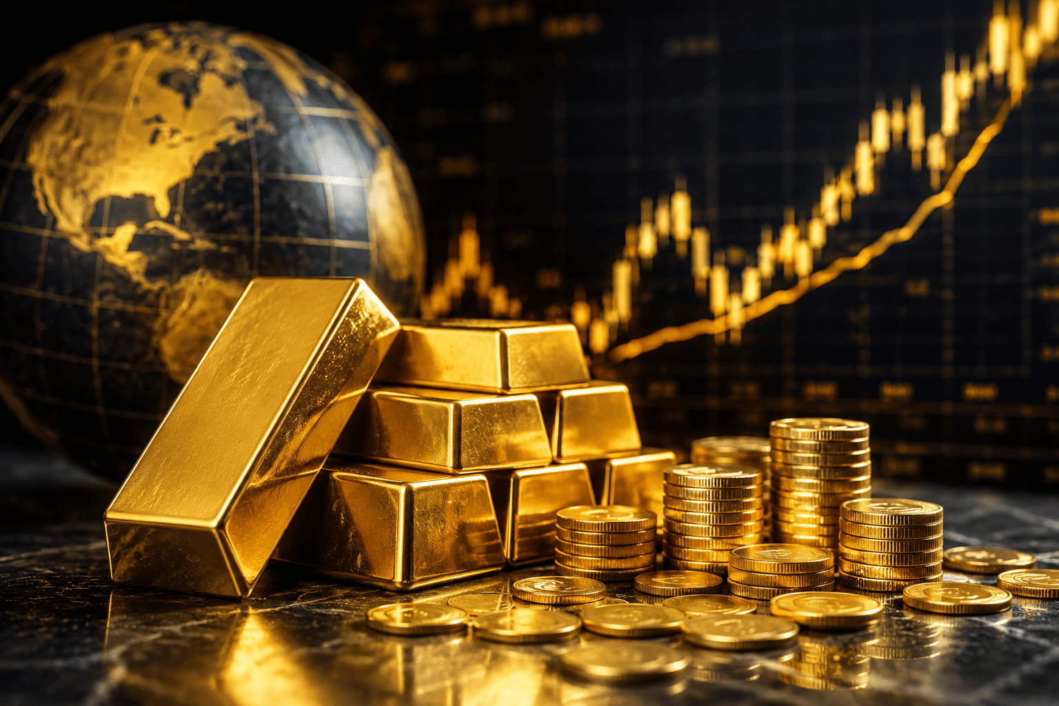 Harga Emas Dunia Pecahkan Rekor Baru, Investor Beralih ke Aset Aman di Tengah Ketidakpastian Global