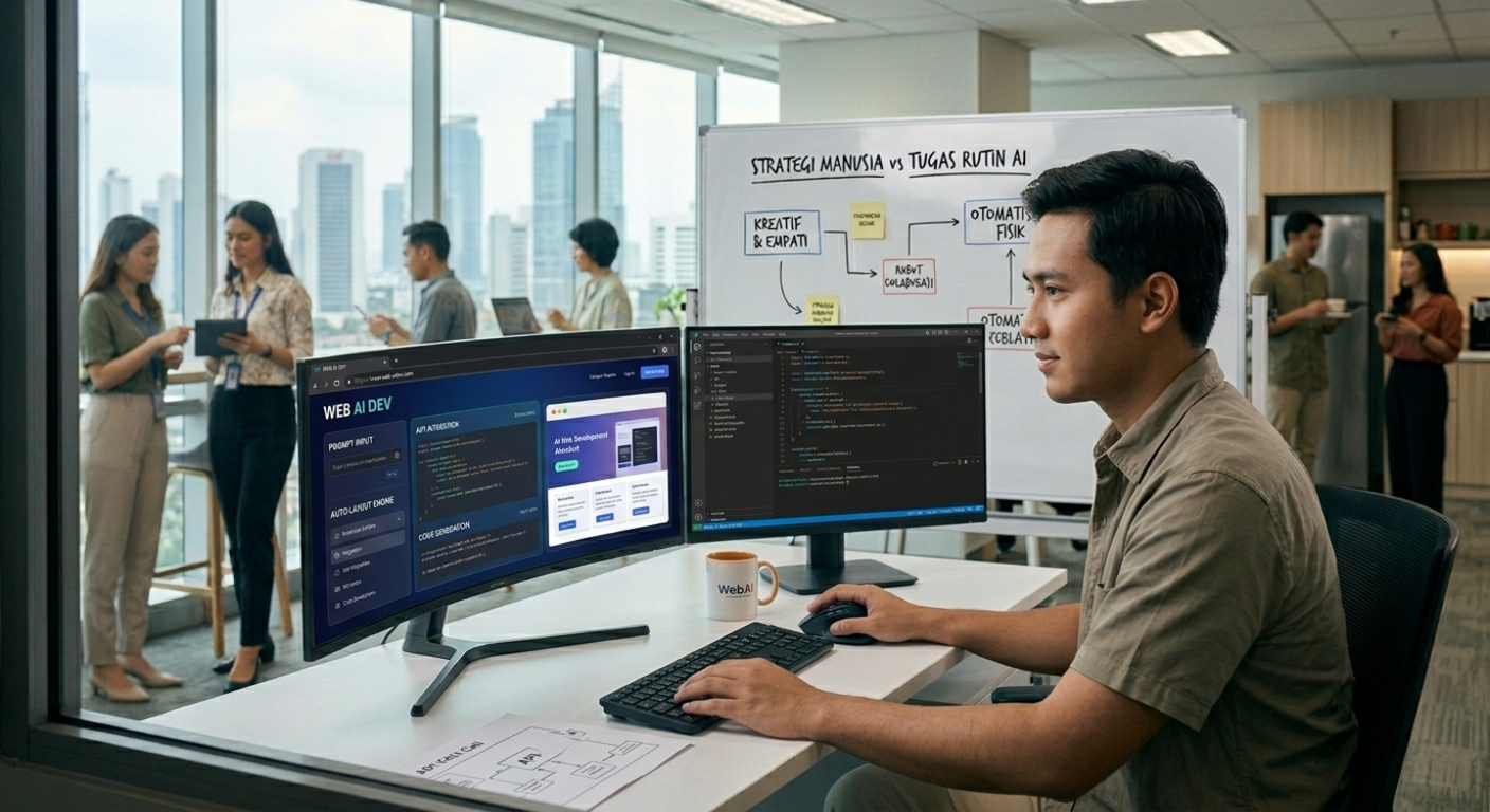 AI Tidak Mengambil Pekerjaan Kita, Ia Mengubah Cara Kita Bekerja