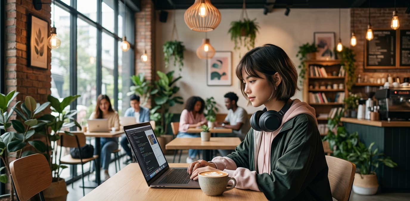 Alasan Gen Z Lebih Memilih Meja Kafe Daripada Meja Kantor Resmi