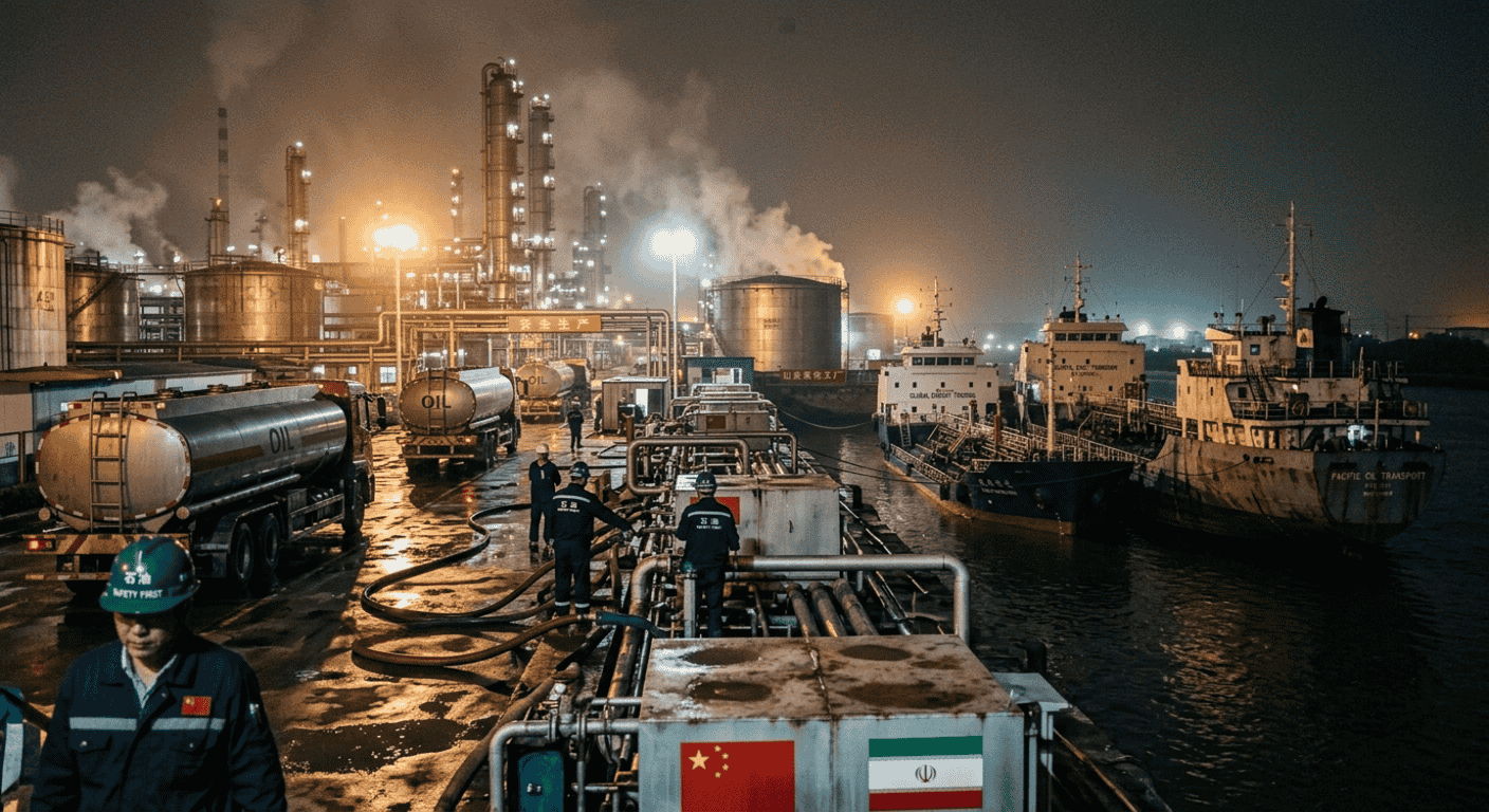 Jaringan Tersembunyi Kilang Minyak Tiongkok yang Menjaga Nadi Ekonomi Iran