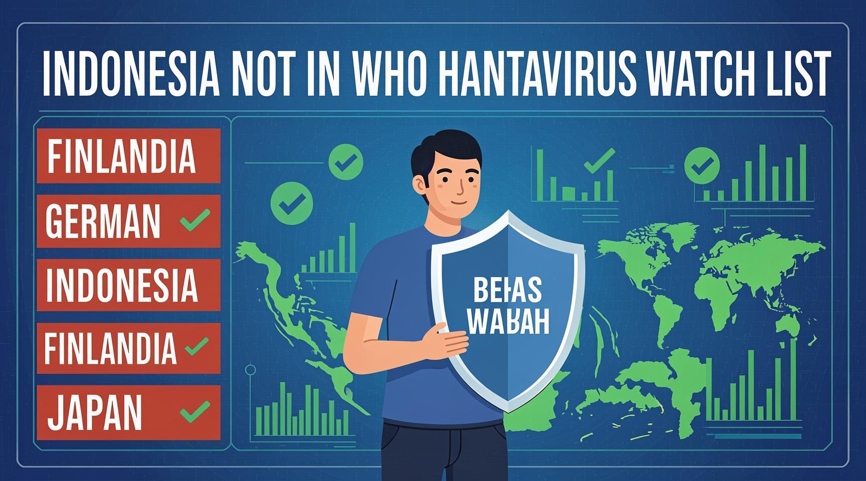 Indonesia Belum Masuk Daftar 12 Negara yang Diwaspadai WHO Terkait Hantavirus