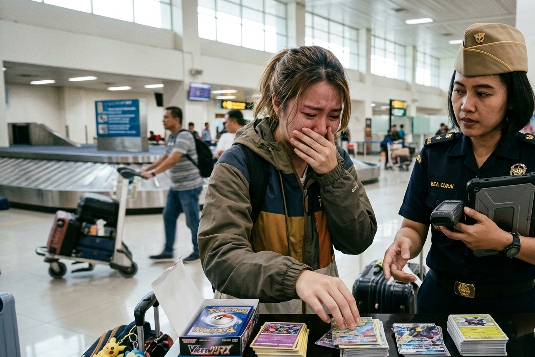 Hobi Berujung Air Mata Polemik Bea Cukai Soetta Terkait Pajak Impor Kartu Pokemon Koleksi