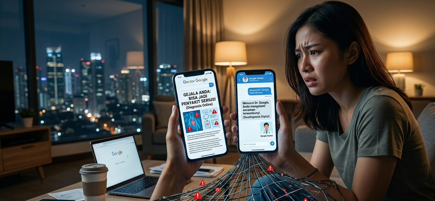 Dokter Google dan Jebakan Digital Mengapa Swadiagnosis Menjadi Ancaman Tersembunyi bagi Generasi Muda Urban