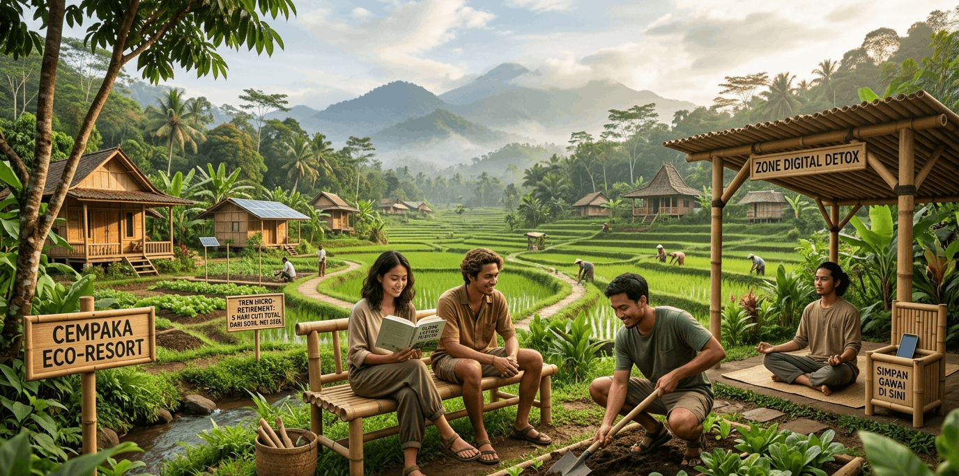 Tren Micro-Retirement Melanda Gen Z dan Milenial Seni Pensiun Dini Skala Kecil di Tengah Gempuran Hustle Culture