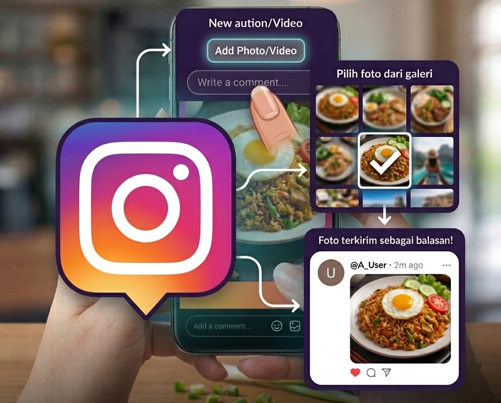 Instagram Resmi Luncurkan Fitur Balas Komentar Pakai Foto