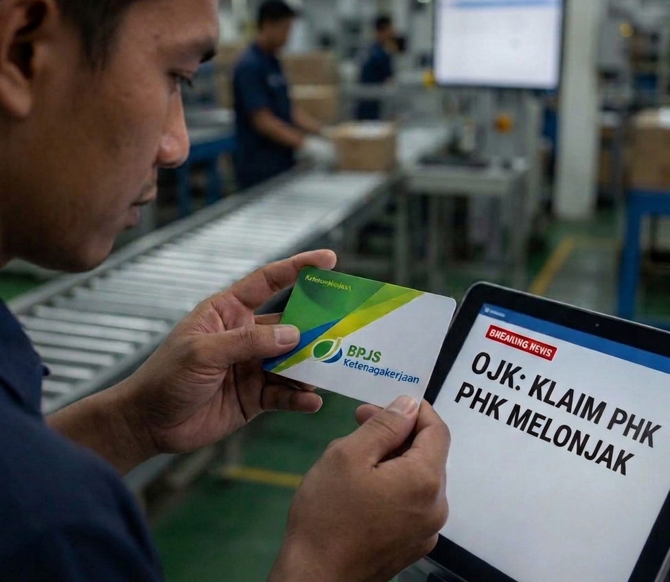 Badai PHK Masih Menghantui OJK Laporkan Lonjakan Klaim JHT dan JKP BPJS Ketenagakerjaan