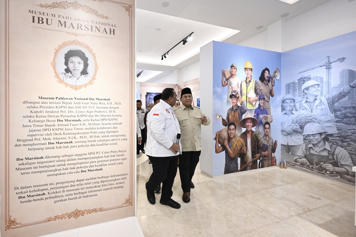 Prabowo Subianto Resmikan Museum Marsinah di Nganjuk sebagai Simbol Perjuangan Buruh