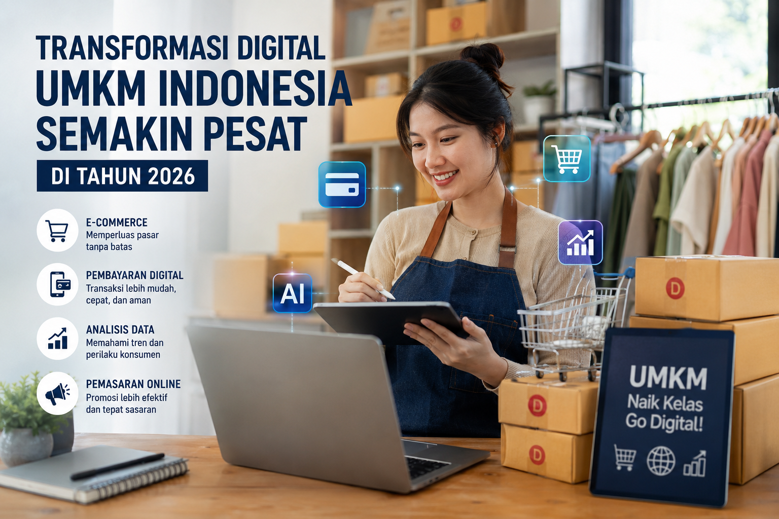 Transformasi Digital UMKM Indonesia Semakin Pesat di Tahun 2026