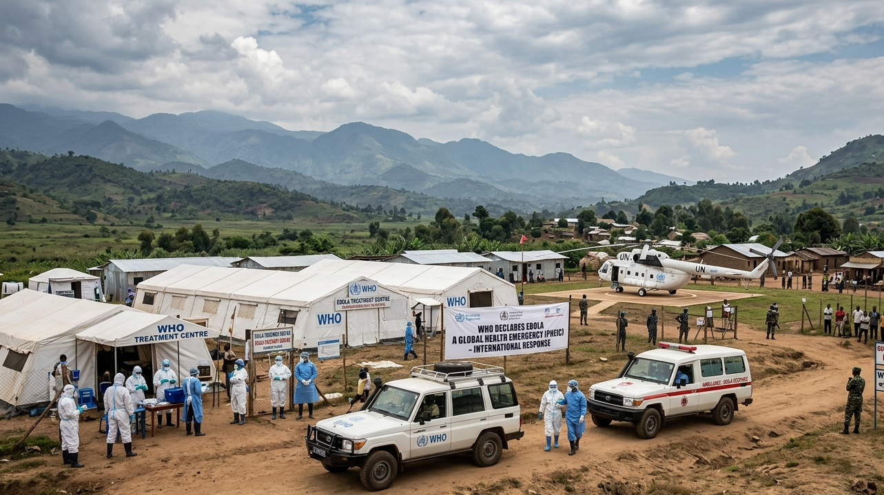 WHO Tetapkan Status Darurat Internasional atas Lonjakan Wabah Ebola di Afrika Tengah