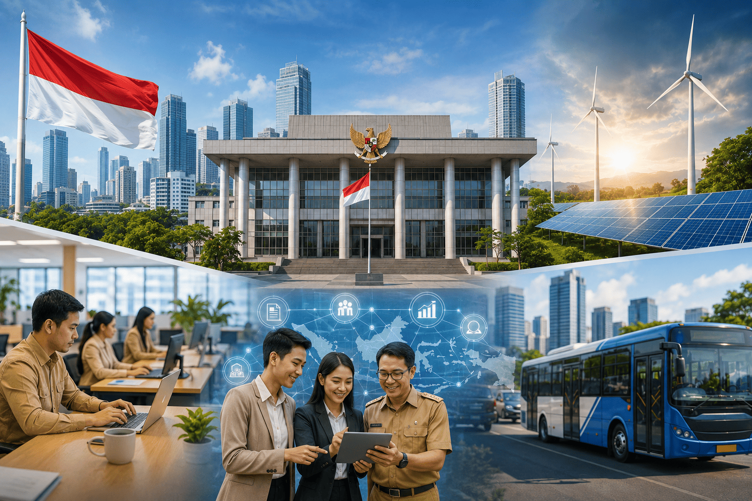 Pemerintah Indonesia Percepat Reformasi Layanan Publik dan Efisiensi Energi di Tengah Tantangan Global