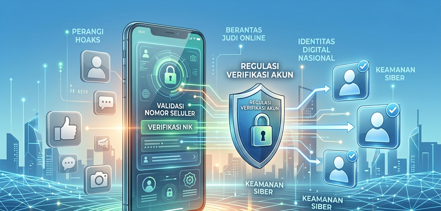 Perangi Hoaks dan Judi Online, Komdigi RI Siapkan Regulasi Verifikasi Akun Lewat Nomor Seluler