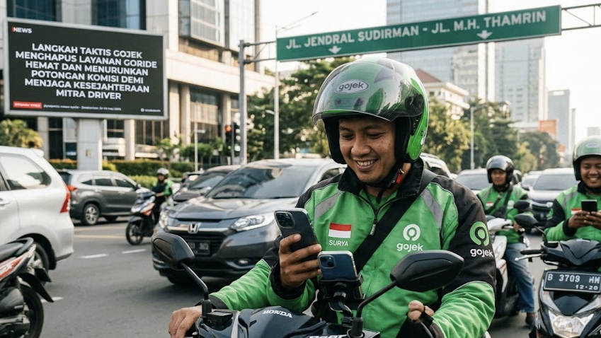 Langkah Taktis Gojek Menghapus Layanan GoRide Hemat dan Menurunkan Potongan Komisi Demi Menjaga Kesejahteraan Mitra Driver