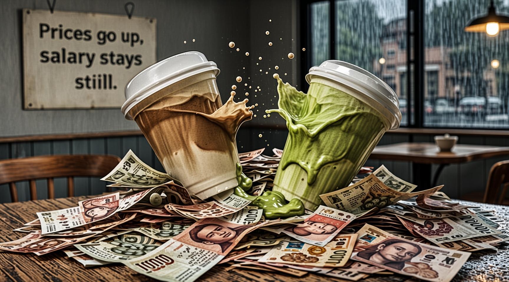 Rupiah Babak Belur, Siap-siap Uang Jajan Kopi Susu dan Matcha Makin Ambyar!