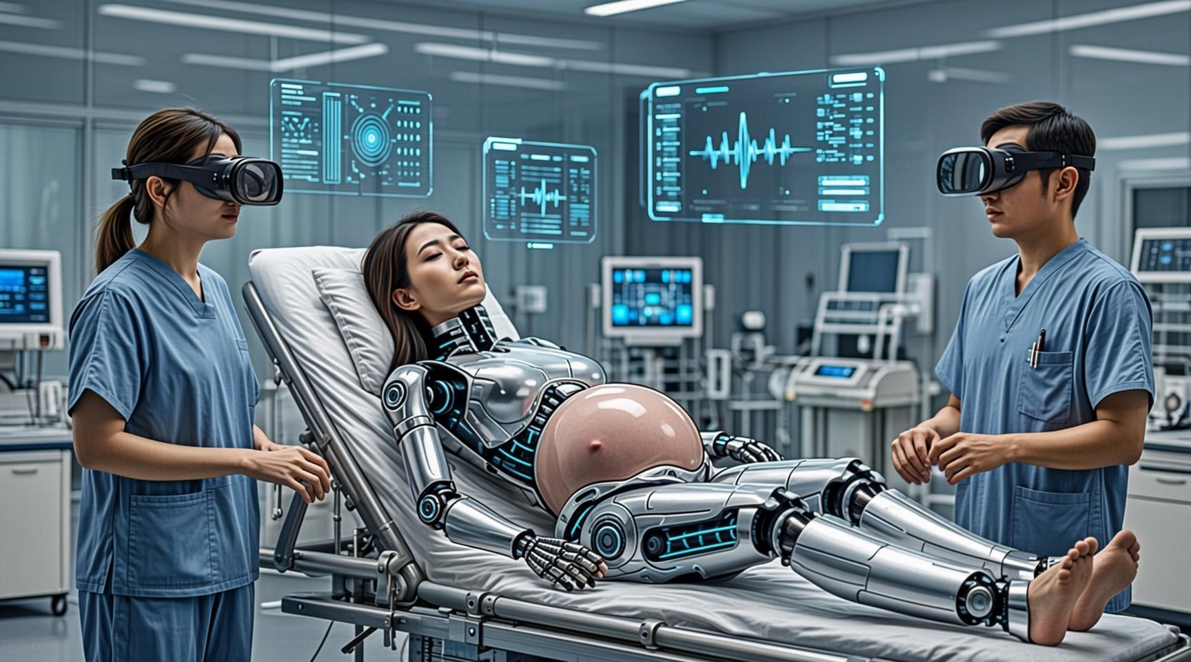 Canggih atau Ngeri? China Ciptakan "Robot Ibu Hamil" Seharga Rp226 Juta yang Bisa Melahirkan!