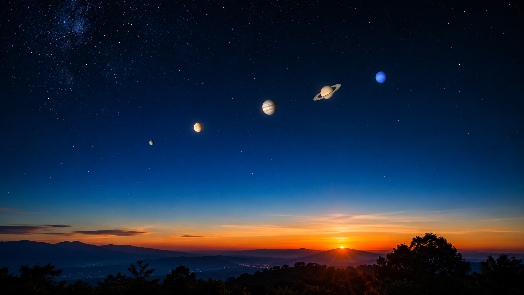 Fenomena Langka Parade Lima Planet Sejajar di Langit Fajar Dapat Disaksikan Secara Langsung Tanpa Alat Bantu Sepanjang Pekan Ini