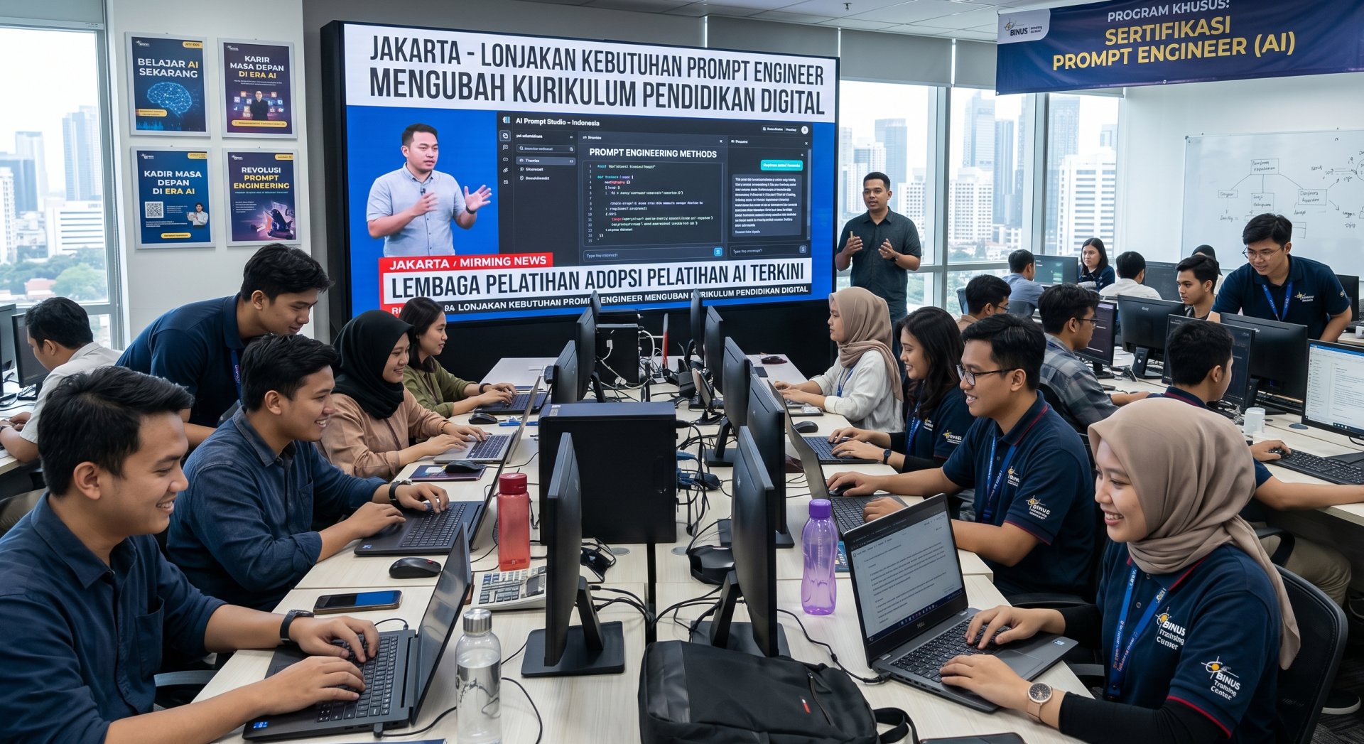 Lonjakan Kebutuhan Industri Terhadap Profesi Prompt Engineer Mengubah Kiblat Kurikulum Pelatihan Digital di Berbagai Lembaga Pendidikan