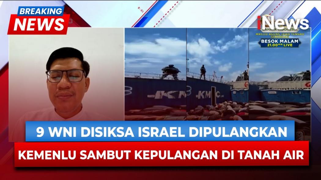 9 WNI Relawan Kemanusiaan Gaza Tiba di Jakarta Setelah Sempat Ditangkap Israel