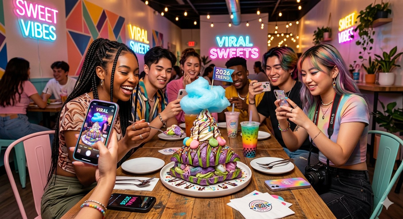 Dessert Viral 2026 Kuasai Media Sosial, Tren Makanan Manis Kini Jadi Gaya Hidup Anak Muda