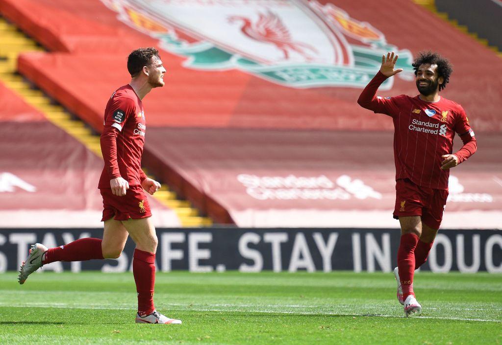Air Mata di Anfield Mohamed Salah dan Andy Robertson Ucapkan Selamat Tinggal kepada Liverpool