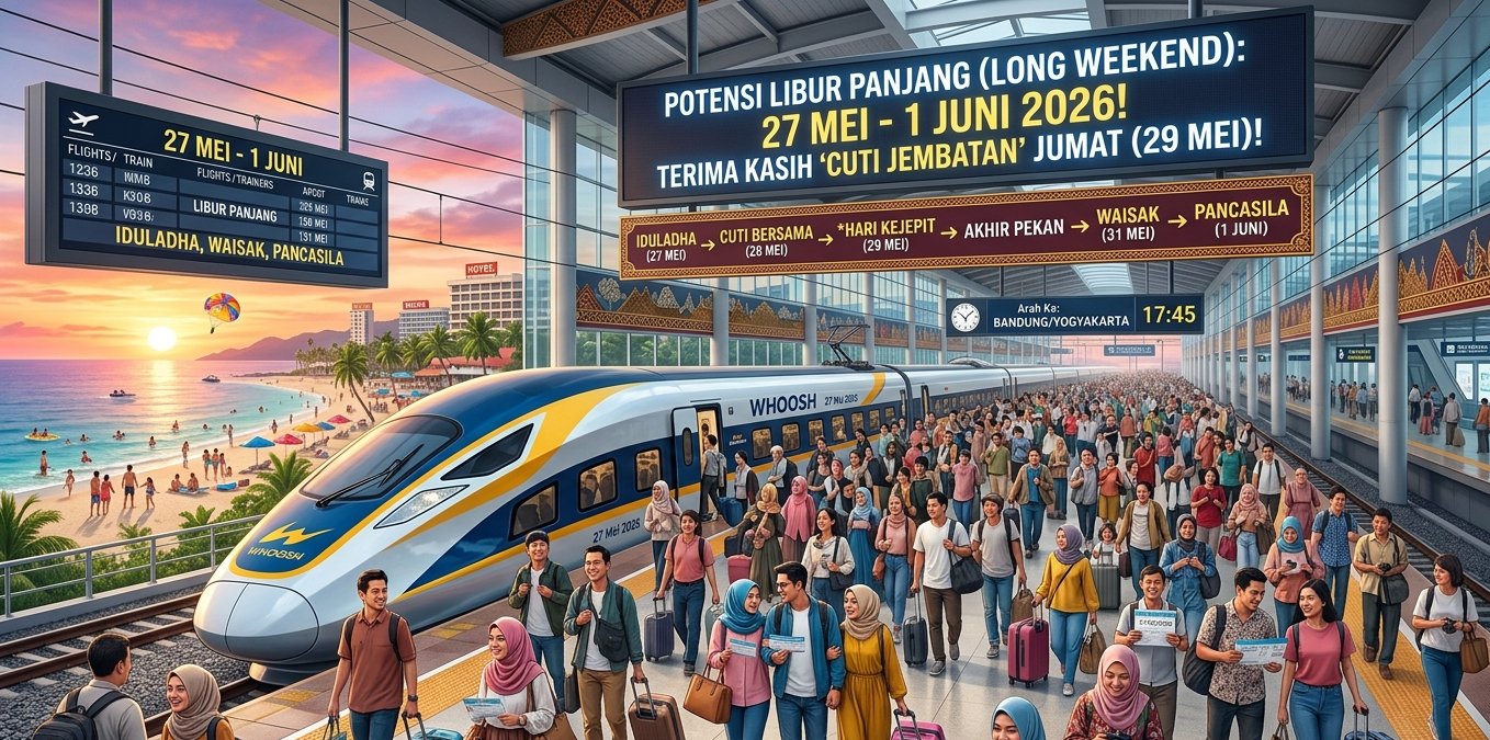 Memanfaatkan Hari Kejepit National Masyarakat Berburu Libur Panjang Hingga 6 Hari