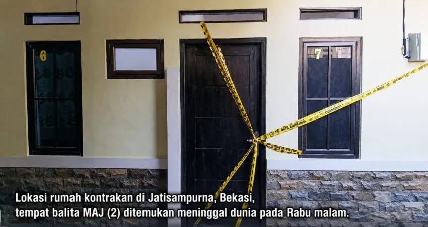 Tragedi Kelam di Rumah Kontrakan Bekasi Balita Dua Tahun Ditemukan Tewas Mengenaskan dan Polisi Buru Paman Korban
