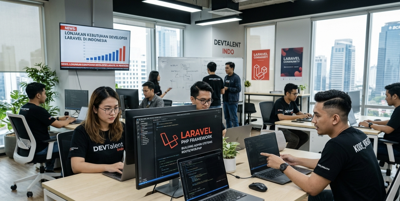 Lonjakan Kebutuhan Industri Kreatif Terhadap Talenta Pengembang Web yang Menguasai Framework Laravel Guna Membangun Sistem Administrasi Digital