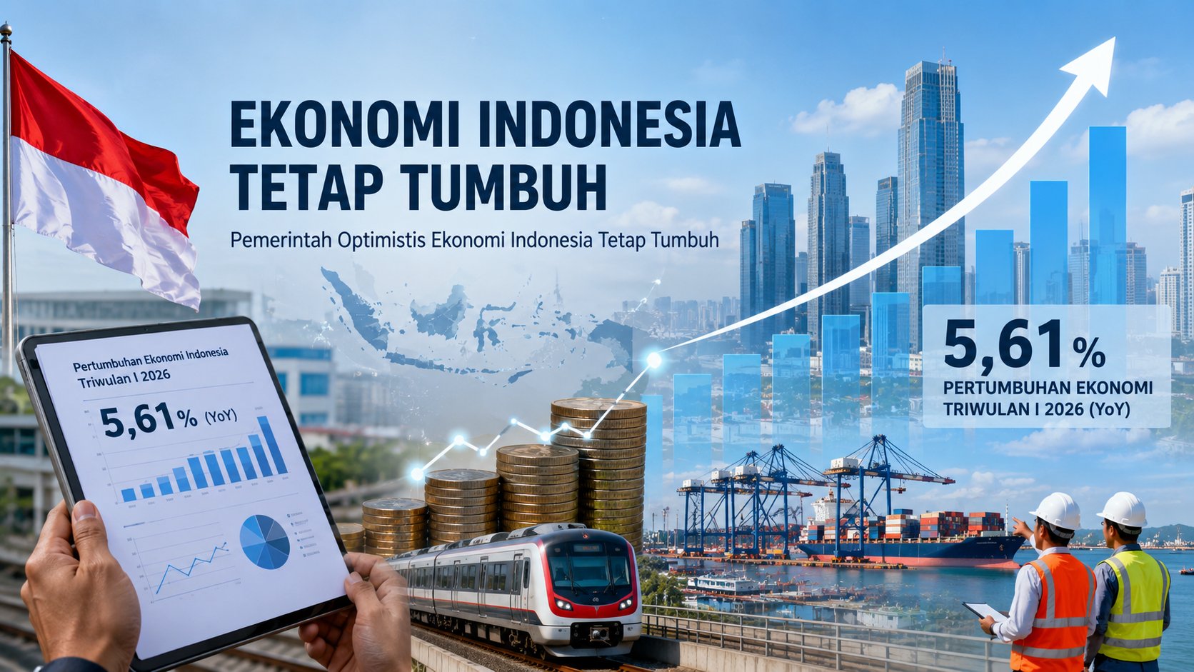 Pemerintah Optimistis Ekonomi Indonesia Tetap Tumbuh