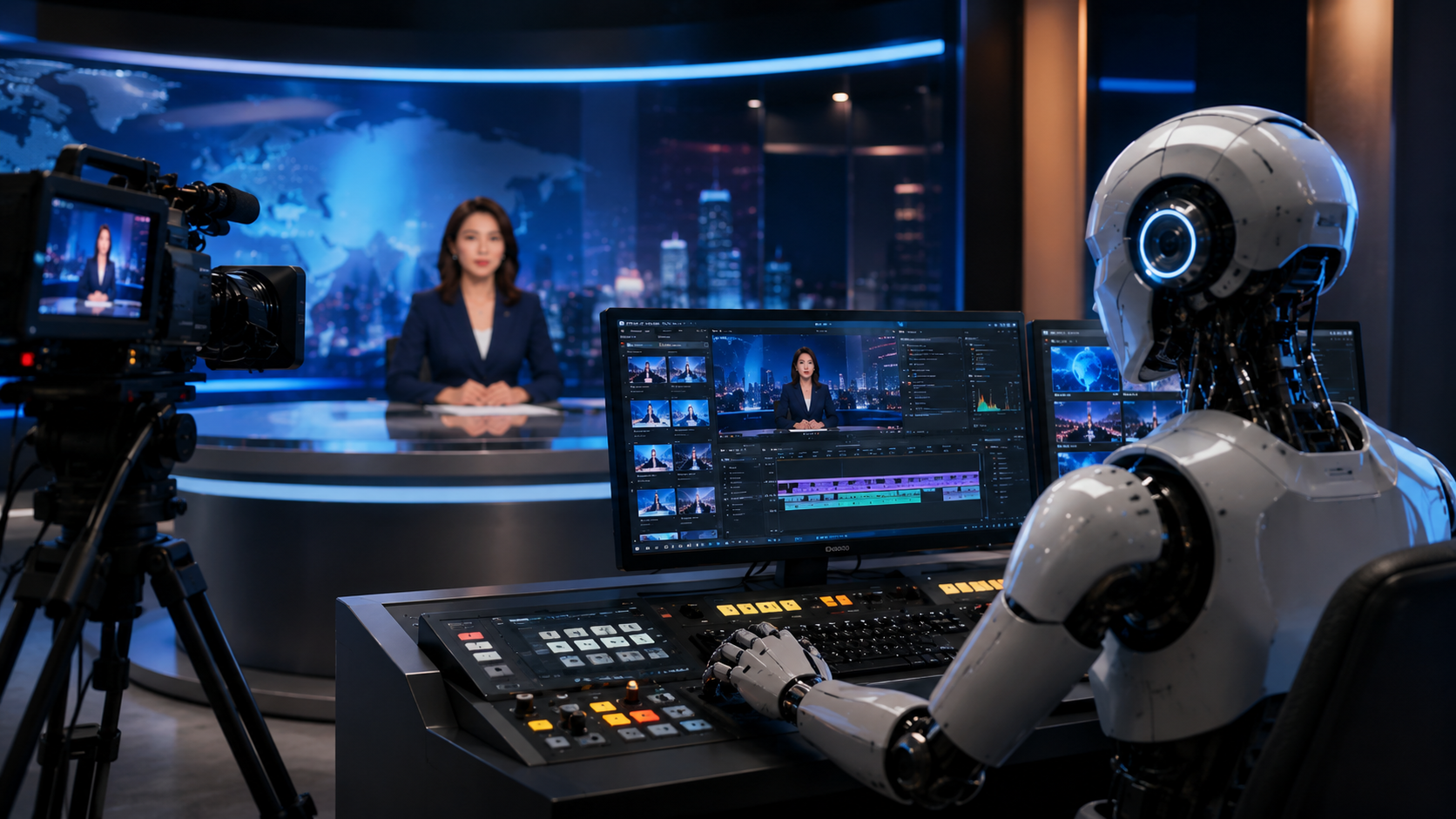 AI Mulai Menggantikan Produksi Konten Televisi
