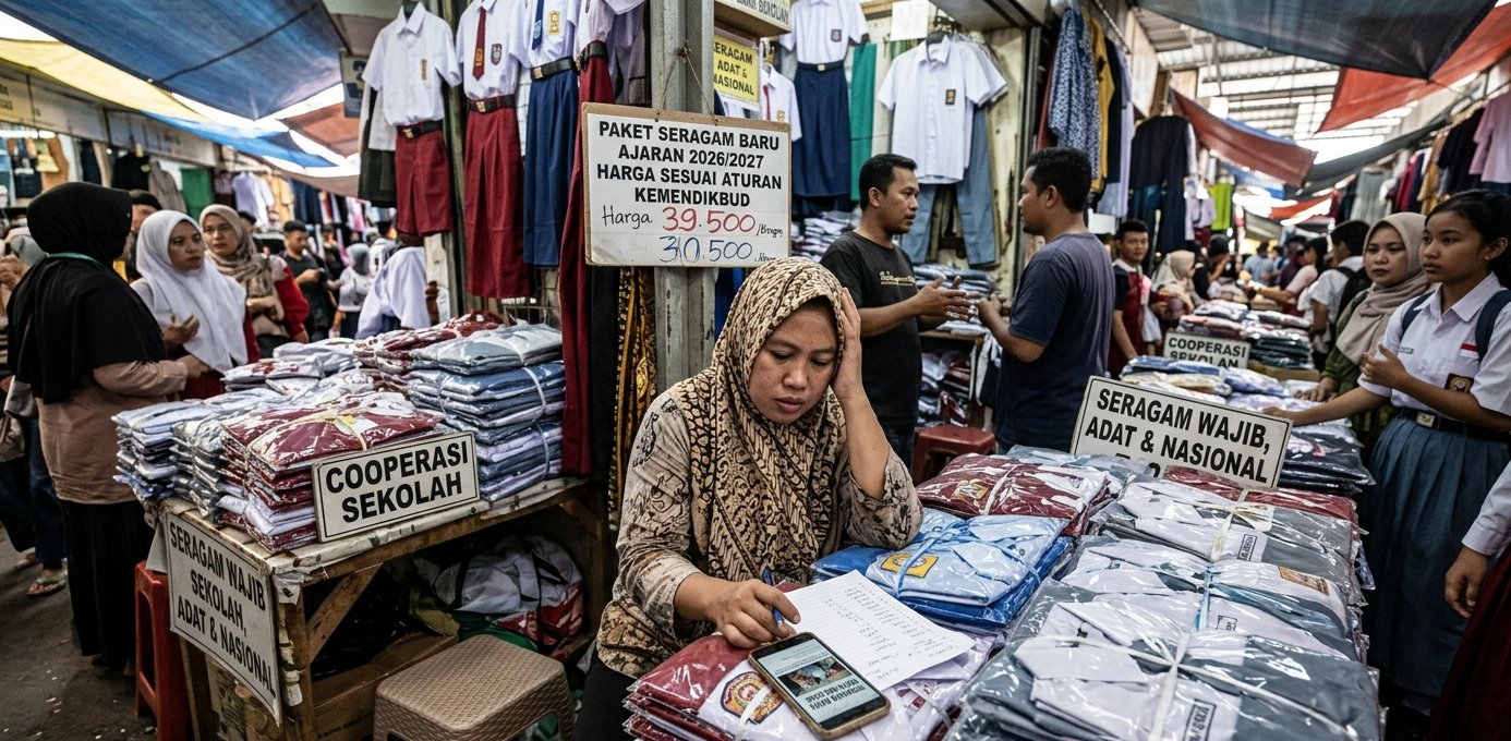 Aturan Baru Seragam Sekolah Tuai Pro-Kontra, Orang Tua Murid Mengeluh Terbebani Biaya