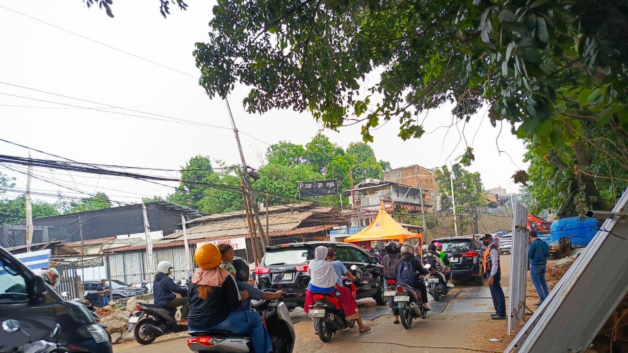 Jalan Lenteng Agung Ditutup Total hingga 2 Juni 2026, Kemacetan Panjang Diprediksi Tak Terhindarkan