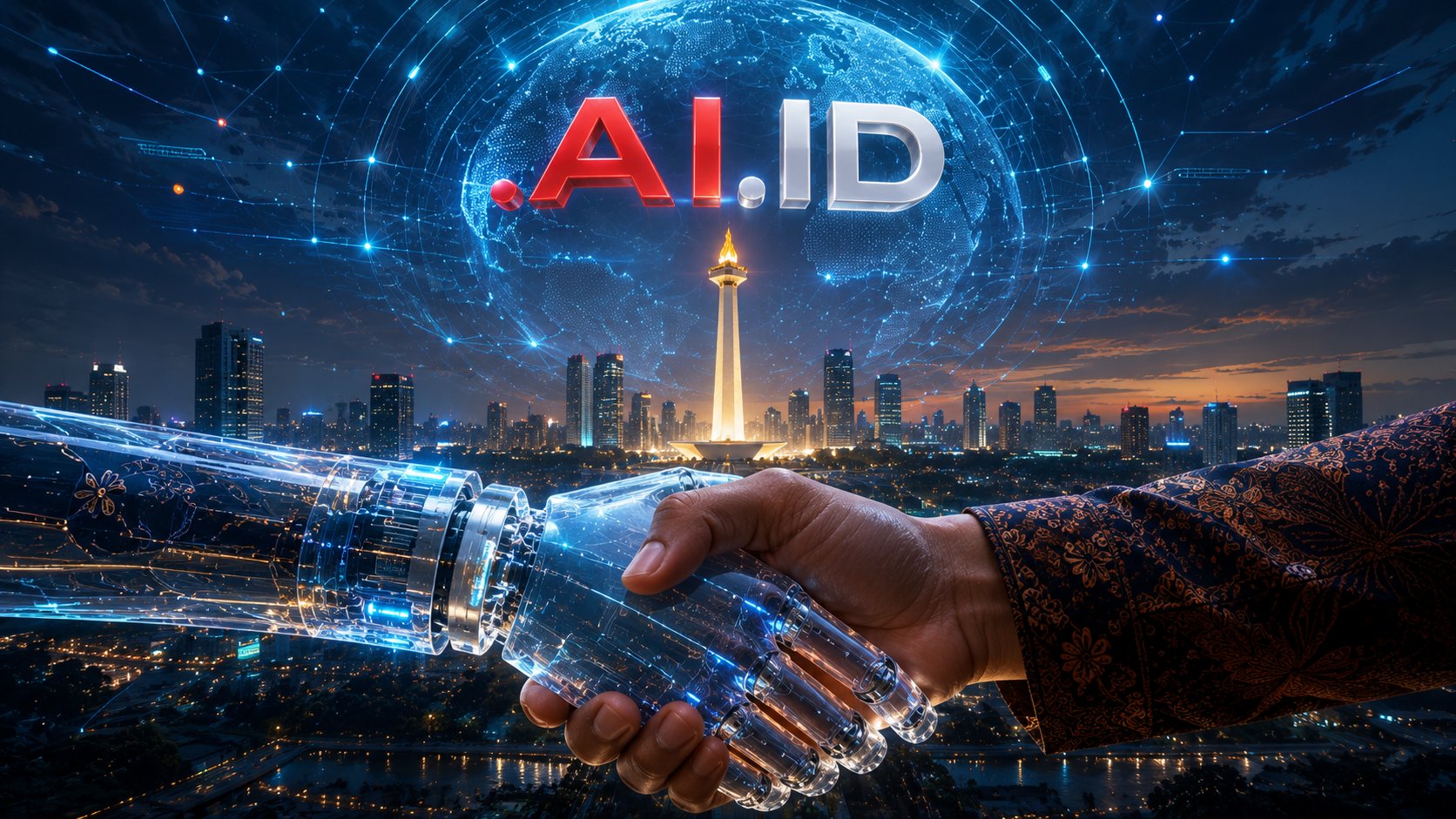 Indonesia Resmi Luncurkan Domain Internet Khusus AI untuk Inovasi
