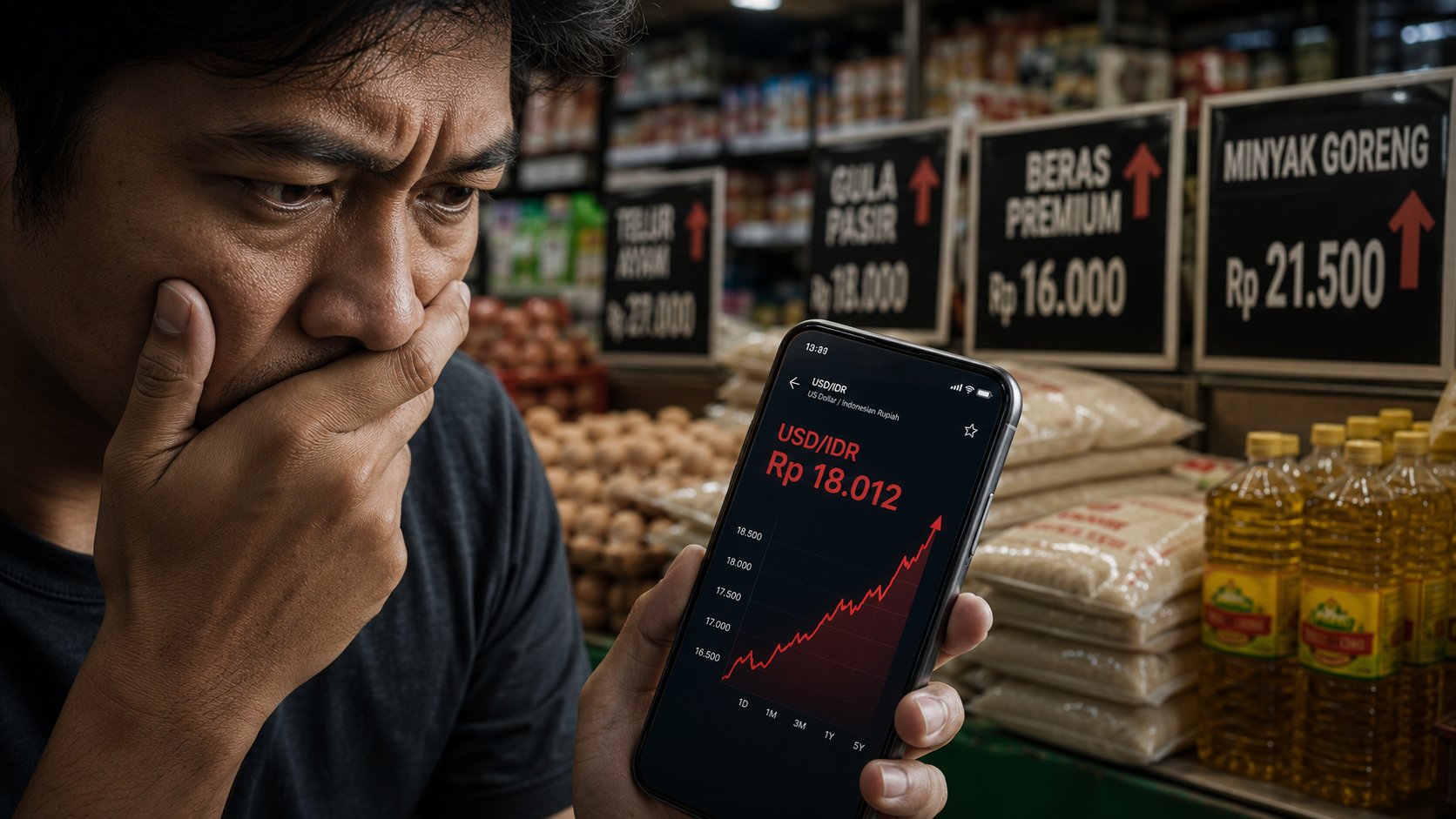 Sejarah Baru! Dolar Resmi Jebol Rp18.012 Hari Ini. Siap-Siap Harga Barang Meroket, Bagaimana Nasib Tabungan Kita?