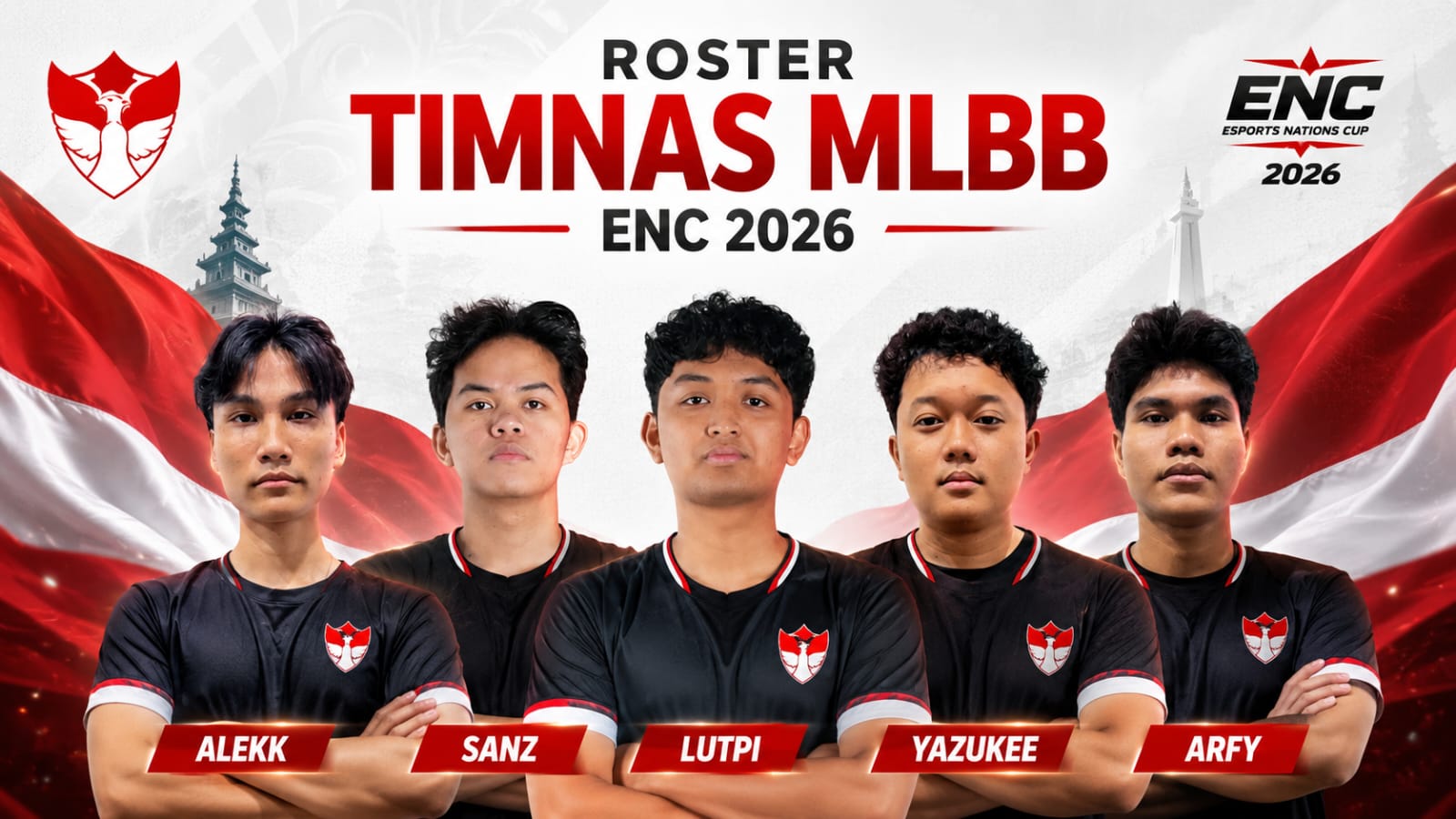 Pengumuman Resmi Jajaran Roster Terbaik Timnas MLBB Indonesia Siap Berjuang Menghadapi Kompetisi Bergengsi Di Ajang ENC 2026