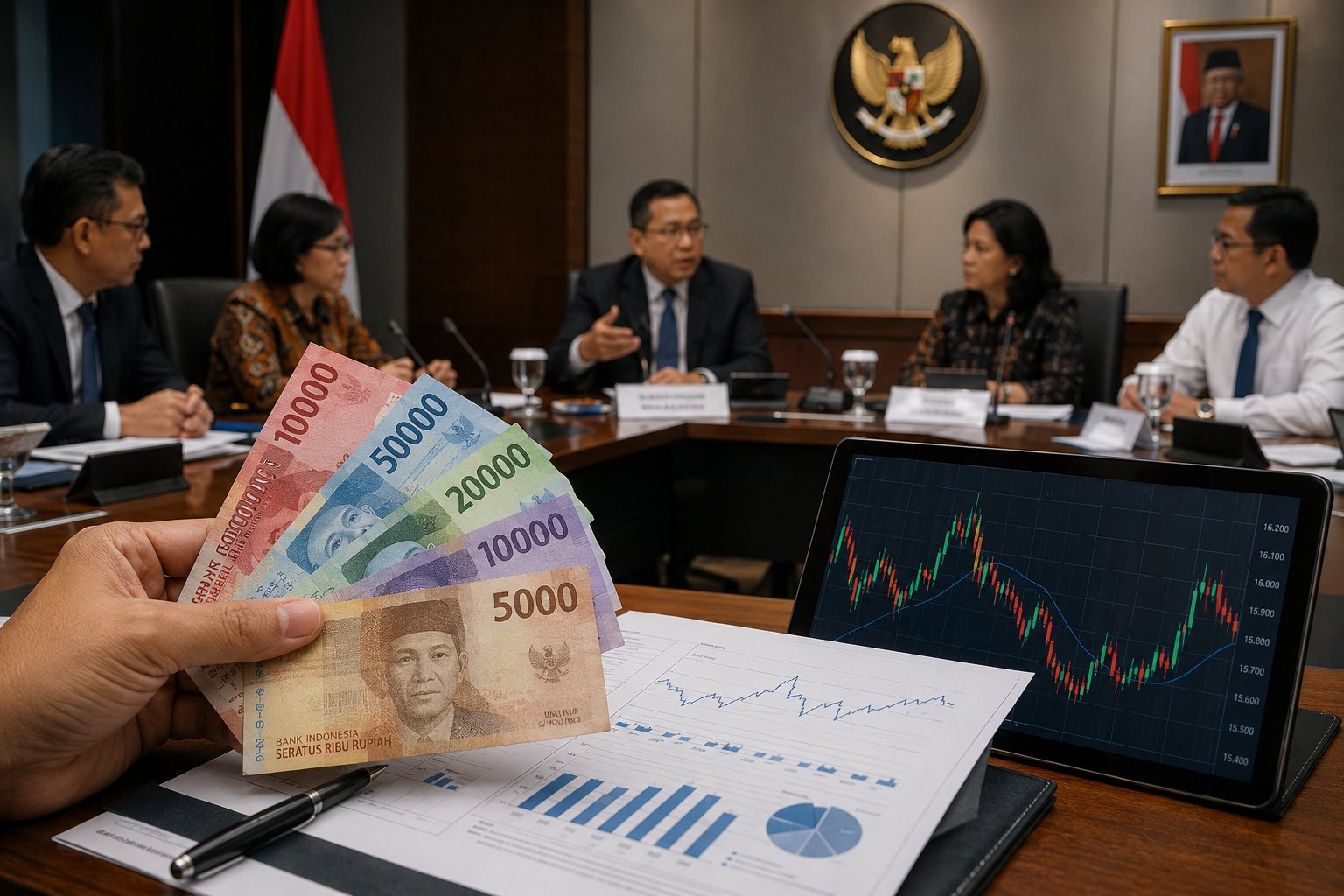 Rupiah Jadi Fokus Utama dalam Pertemuan Koordinasi Fiskal dan Moneter